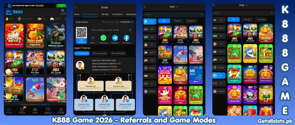 K888 Game 2026 multiple game modes with fast withdrawals