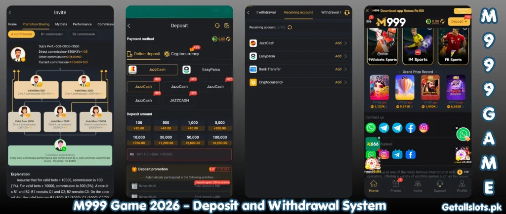 M999 Game 2026 secure payment system and instant withdrawals