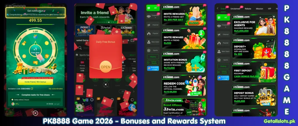 PK8888 Game real earning app with multiple reward opportunities