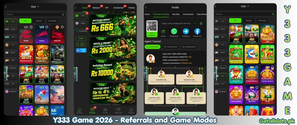 Y333 Game 2026 – Explore Games, Bonuses & Referral Rewards