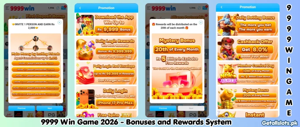 Unlock Big Bonuses with 9999 Win Game Rewards