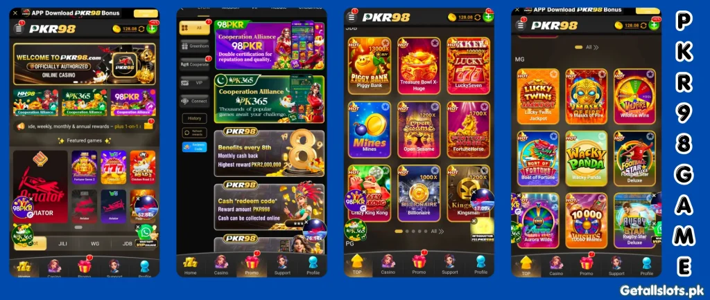 PKR98 Game 2026 Latest APK Download Big Bonus & Earnings