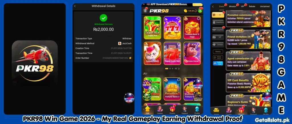 PKR98 Game 2026 online gaming platform with bonuses